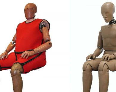 Manekin otyly crash test